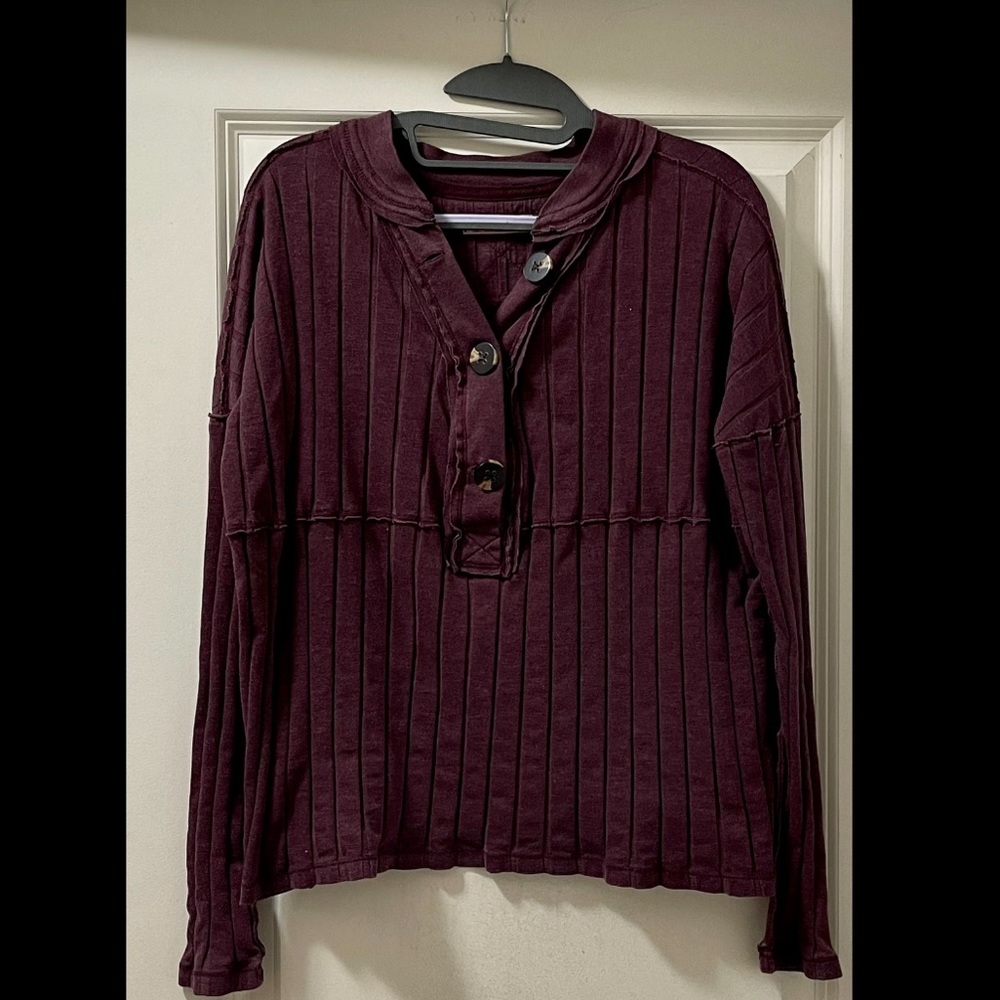 NWOT We the Free/Free People Henley